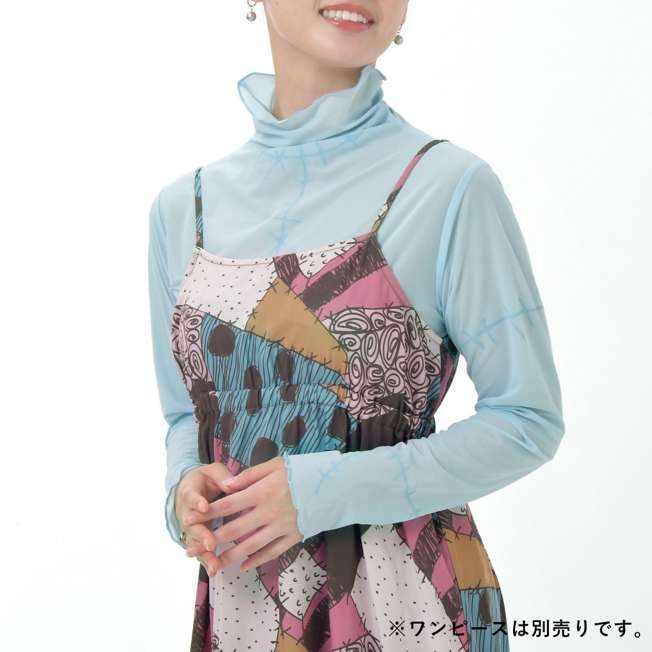 JDS -  2025 Tim Burton's The Nightmare Before Christmas x Sally Long Sleeve Sheer Top for Adults  (Release Date: Sept 16, 2025)