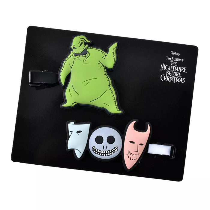 JDS -  2025 Tim Burton's The Nightmare Before Christmas x Oogie Boogie Hair Clip Set Glow-in-the-Dark MAEGAMI (Release Date: Sept 16, 2025)