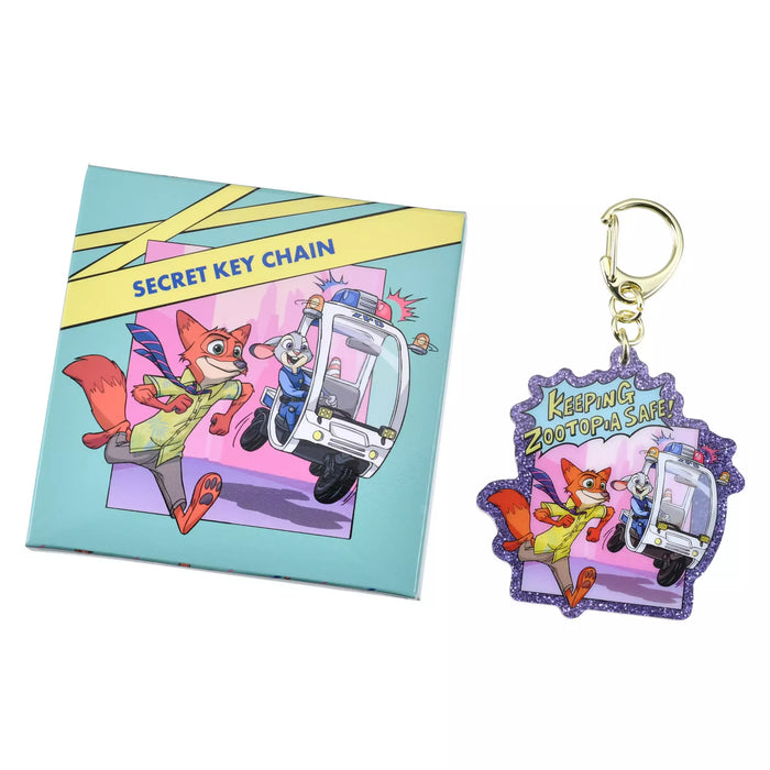 JDS - Zootopia Comic Style x Zootopia Secret Keychain (Release Date: Aug 5, 2025)