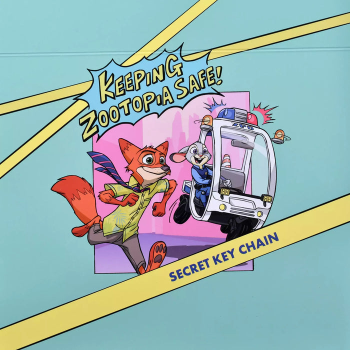 JDS - Zootopia Comic Style x Zootopia Secret Keychain (Release Date: Aug 5, 2025)