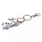 JDS - MY PAL OLAF Collection x Olaf 3D Keychain (Release Date: Aug 12, 2025)