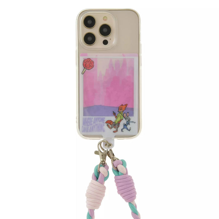 JDS - Zootopia Comic Style x Judy Hopps & Nick Wilde Card Holder and Strap Set for Smartphones (Release Date: Aug 5, 2025)