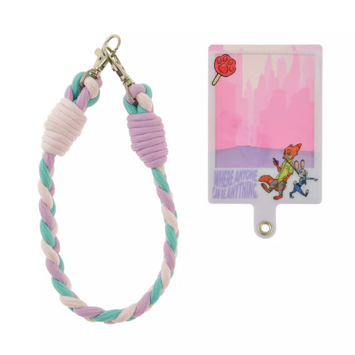 JDS - Zootopia Comic Style x Judy Hopps & Nick Wilde Card Holder and Strap Set for Smartphones (Release Date: Aug 5, 2025)