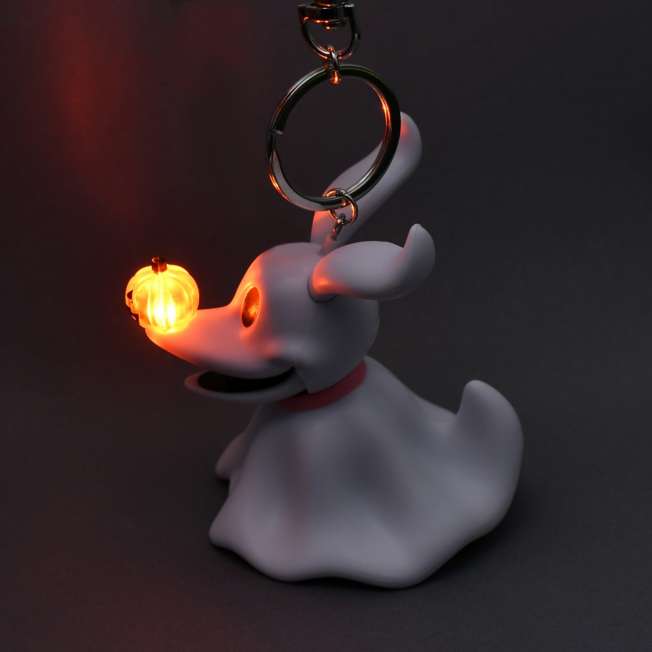 JDS -  2025 Tim Burton's The Nightmare Before Christmas x Zero Light-Up Keychain (Release Date: Sept 16, 2025)