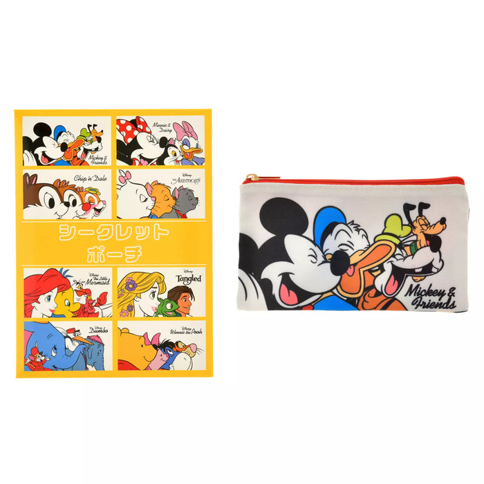 JDS - Disney Character Secret Pouch Flat Lineup (Release Date: July 29, 2025)