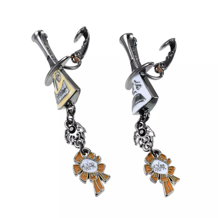 JDS -  2025 Tim Burton's The Nightmare Before Christmas x Mayor's Swing Asymmetrical Earrings (Release Date: Sept 16, 2025)