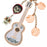 JDS -  Disney & Pixar's "Coco"Movie Merchandise 2025 x Miguel & Guitar Keychain (Release Date: Aug 19, 2025)