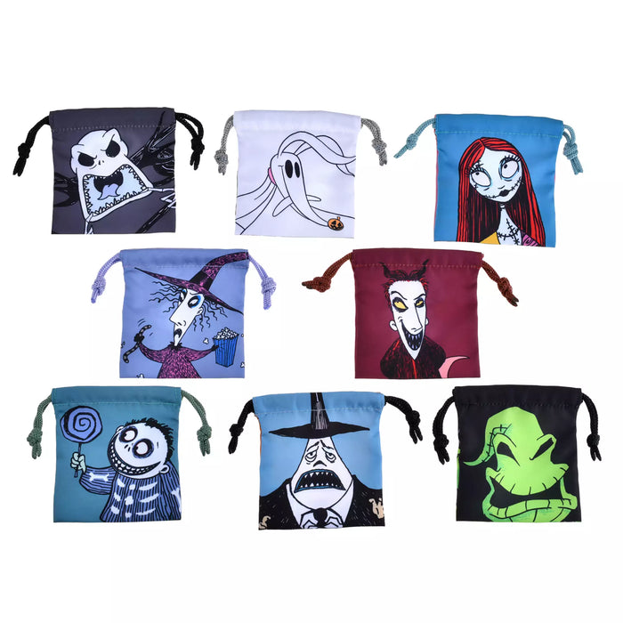 JDS -  2025 Tim Burton's The Nightmare Before Christmas x Tim Burton's The Nightmare Before Christmas Secret Drawstring Pouch (Release Date: Sept 16, 2025)