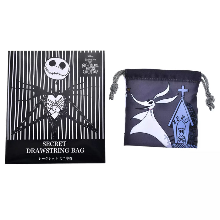 JDS -  2025 Tim Burton's The Nightmare Before Christmas x Tim Burton's The Nightmare Before Christmas Secret Drawstring Pouch (Release Date: Sept 16, 2025)