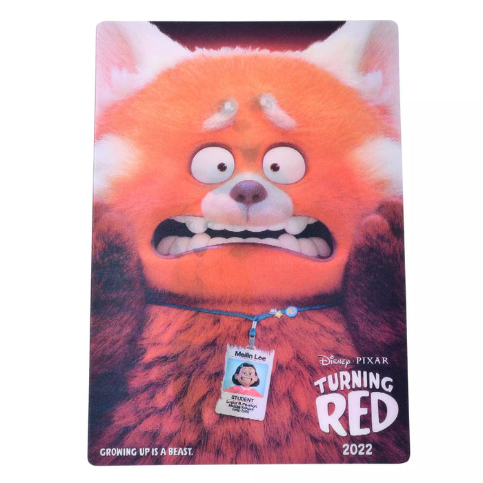 JDS - Mei & Red Panda Mei "Growing up is a beast" Lenticular Post Card