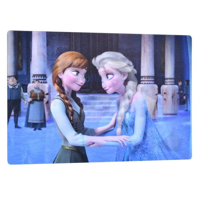 JDS - Elsa & Anna Sisters Lenticular Post Card