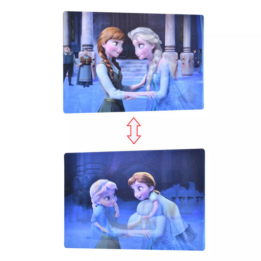 JDS - Elsa & Anna Sisters Lenticular Post Card