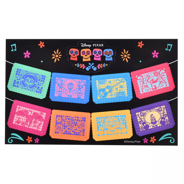 JDS -  Disney & Pixar's "Coco"Movie Merchandise 2025 x Remember Me Stickers Papel Picado Style Sticker (Release Date: Aug 19, 2025)