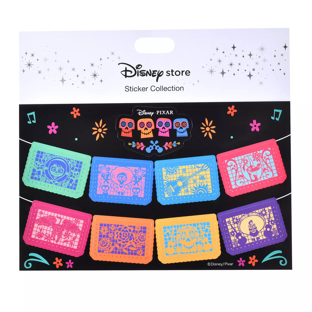 JDS -  Disney & Pixar's "Coco"Movie Merchandise 2025 x Remember Me Stickers Papel Picado Style Sticker (Release Date: Aug 19, 2025)