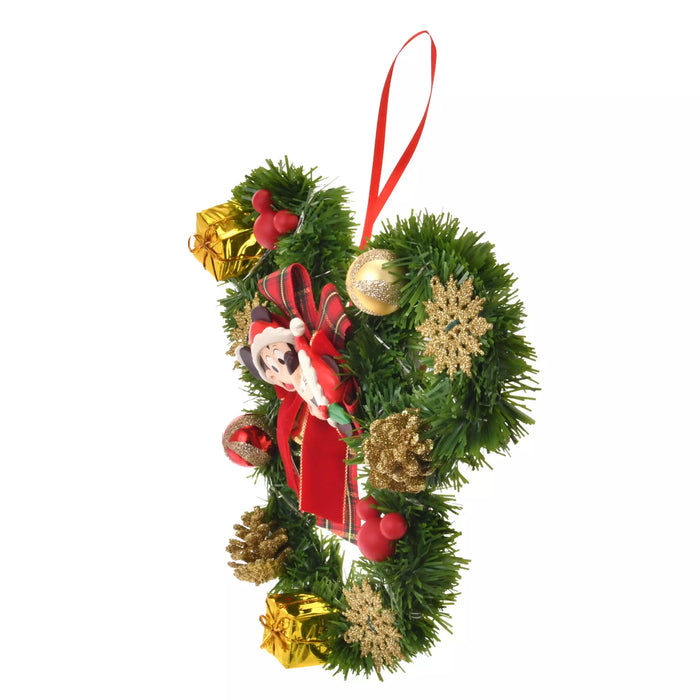 JDS -  2025 Disney Christmas Mickey & Friends x Mickey & Minnie Mouse Light Up Wreath (Release Date: Nov 4, 2025)