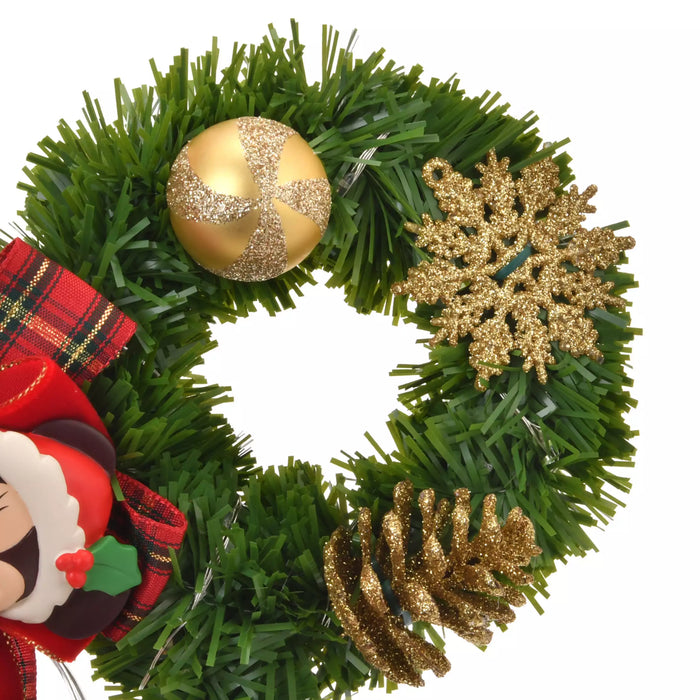 JDS -  2025 Disney Christmas Mickey & Friends x Mickey & Minnie Mouse Light Up Wreath (Release Date: Nov 4, 2025)
