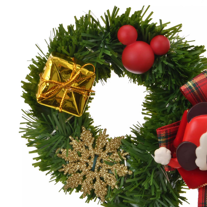 JDS -  2025 Disney Christmas Mickey & Friends x Mickey & Minnie Mouse Light Up Wreath (Release Date: Nov 4, 2025)