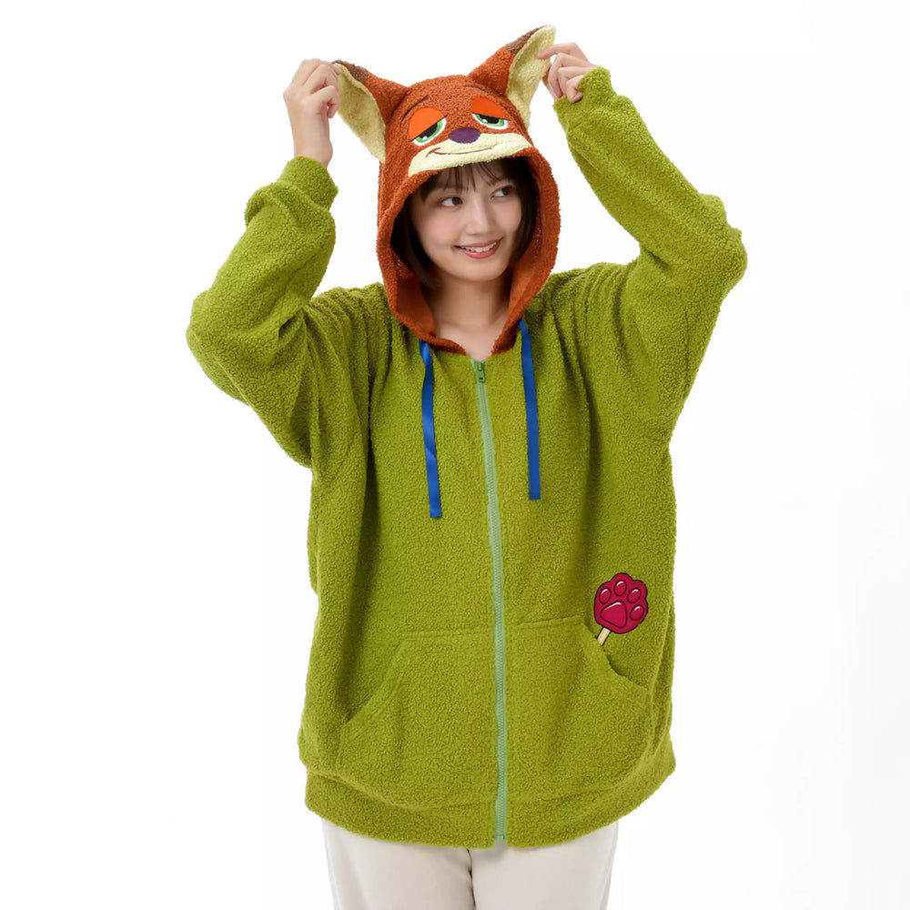 JDS - Room Wear 2025 x Nick Wilde Long Sleeve Hoodie For Adults (Release Date: Oct 21, 2025)