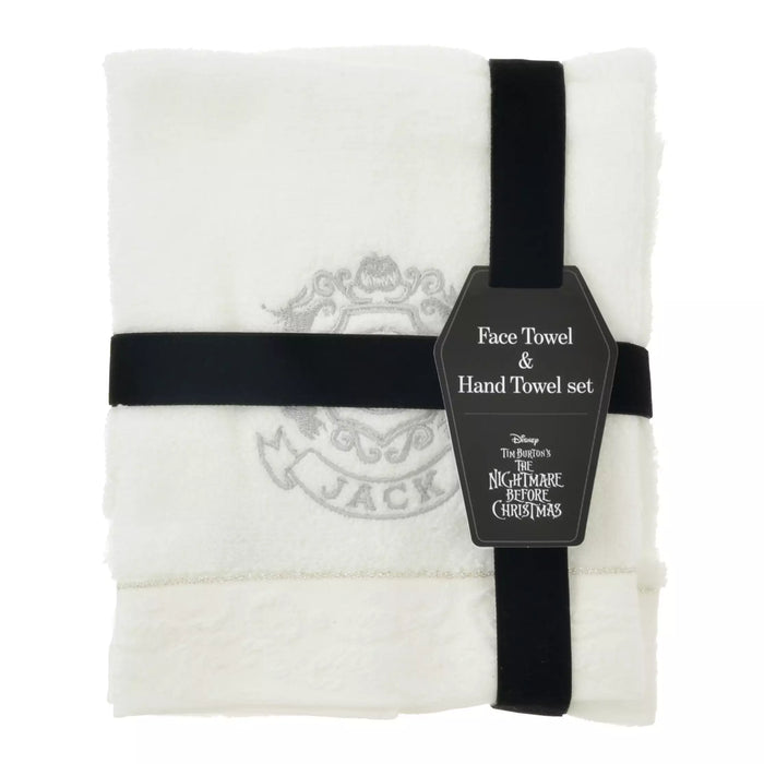 JDS -  2025 Tim Burton's The Nightmare Before Christmas x Jack Skellington & Zero Hand Towel and Face Towel Set Hotel like (Release Date: Sept 16, 2025)