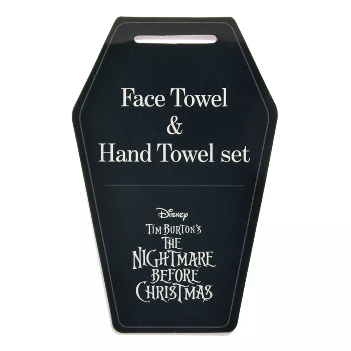 JDS -  2025 Tim Burton's The Nightmare Before Christmas x Jack Skellington & Zero Hand Towel and Face Towel Set Hotel like (Release Date: Sept 16, 2025)