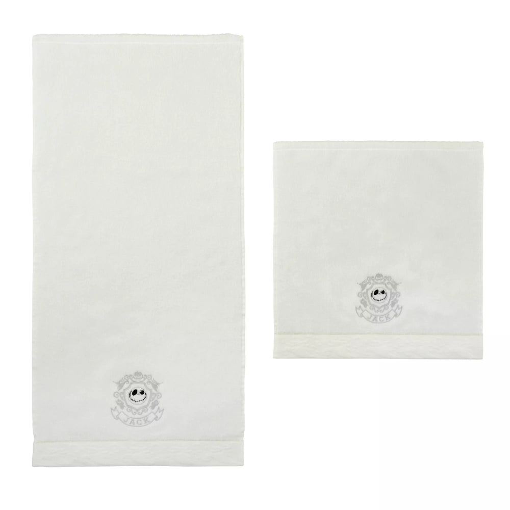 JDS -  2025 Tim Burton's The Nightmare Before Christmas x Jack Skellington & Zero Hand Towel and Face Towel Set Hotel like (Release Date: Sept 16, 2025)