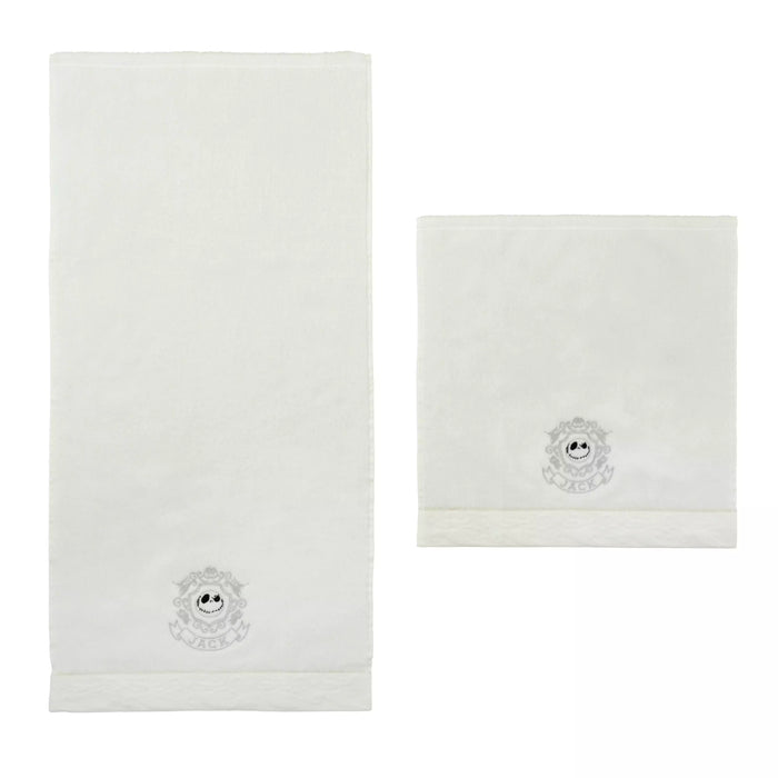 JDS -  2025 Tim Burton's The Nightmare Before Christmas x Jack Skellington & Zero Hand Towel and Face Towel Set Hotel like (Release Date: Sept 16, 2025)