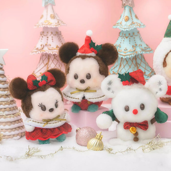 JDS -  2025 Disney Christmas Mickey & Friends x Minnie Mouse "Urupocha-chan" Plush Toy (Release Date: Nov 4, 2025)