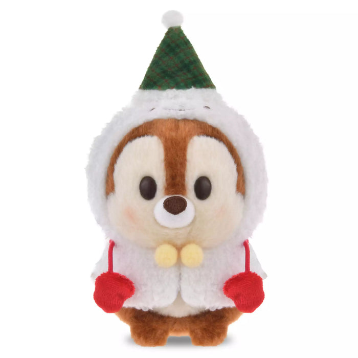 JDS -  2025 Disney Christmas Mickey & Friends x Chip "Urupocha-chan" Plush Toy (Release Date: Nov 4, 2025)