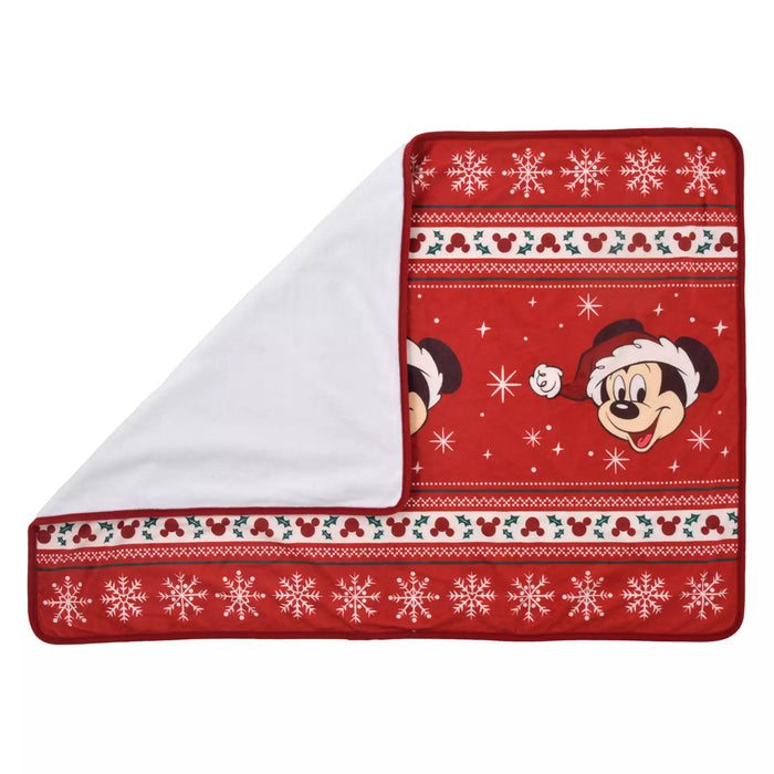 JDS -  2025 Disney Christmas Mickey & Friends x Mickey Mouse 2 Ways Blanket & Cushion (Release Date: Nov 4, 2025)