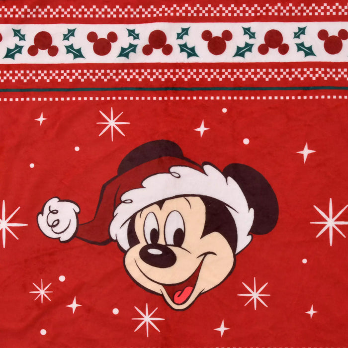JDS -  2025 Disney Christmas Mickey & Friends x Mickey Mouse 2 Ways Blanket & Cushion (Release Date: Nov 4, 2025)