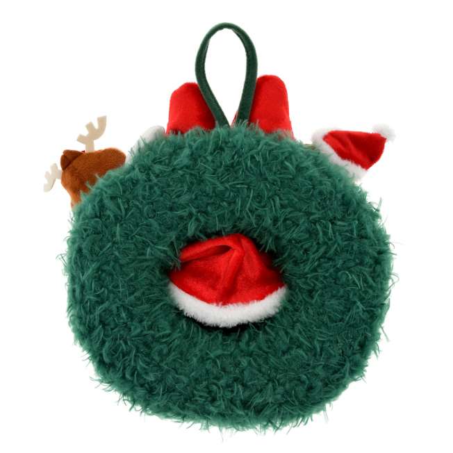 JDS -  2025 Disney Christmas Mickey & Friends x Mickey, Chip & Dale Wreath Plush Toy (Release Date: Nov 4, 2025)