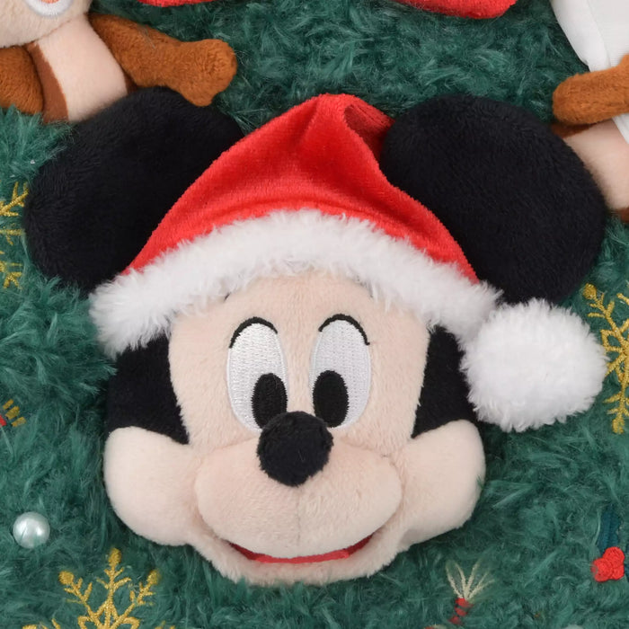 JDS -  2025 Disney Christmas Mickey & Friends x Mickey, Chip & Dale Wreath Plush Toy (Release Date: Nov 4, 2025)