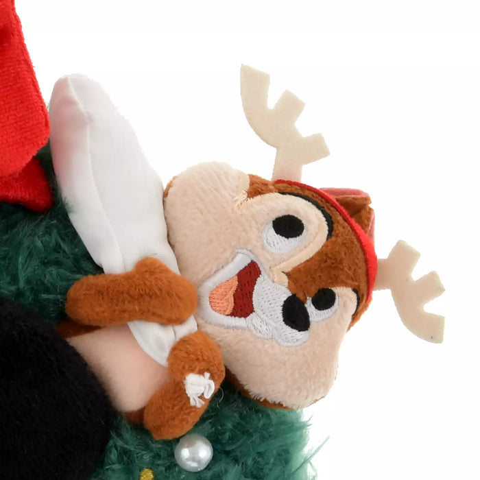 JDS -  2025 Disney Christmas Mickey & Friends x Mickey, Chip & Dale Wreath Plush Toy (Release Date: Nov 4, 2025)