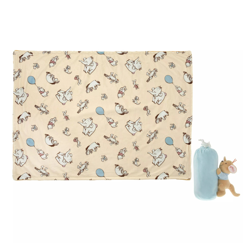 JDS - Pooh Travel x Pooh & Friends Blanket in Pouch