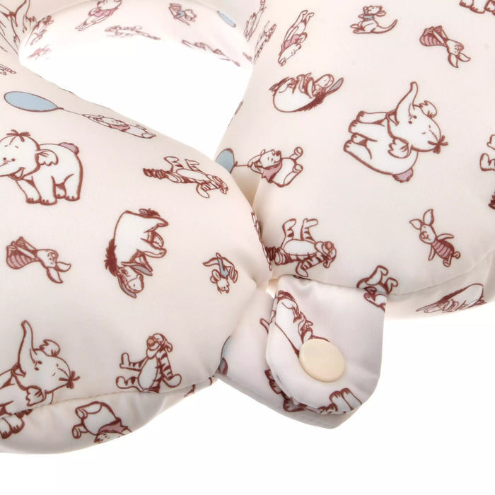 JDS - Pooh Travel x Pooh & Friends 2 Ways Neck Pillow