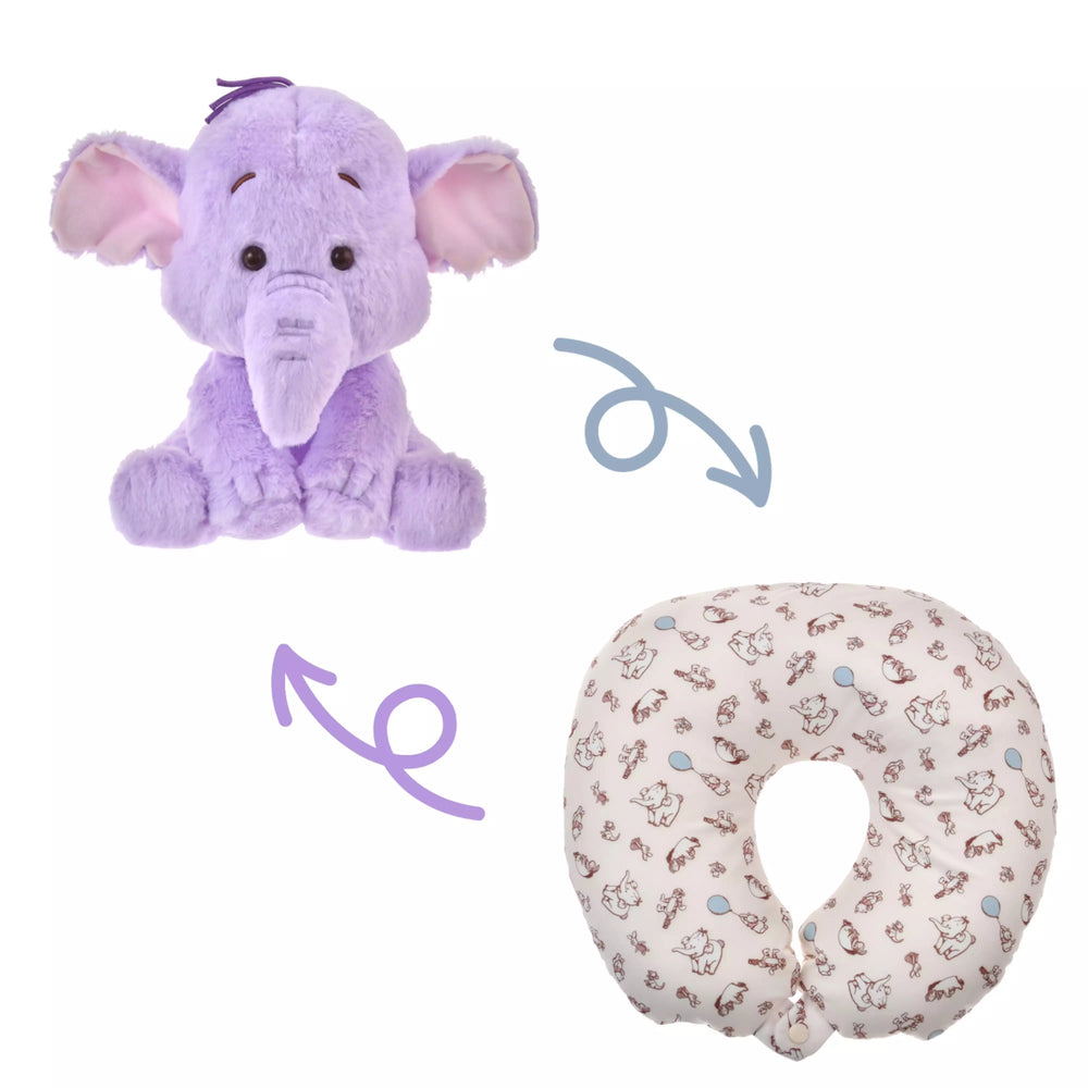 JDS - Pooh Travel x Pooh & Friends 2 Ways Neck Pillow