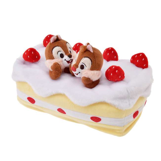 JDS - Chip & Dale  Strawberry Cake Tissue Box Cover