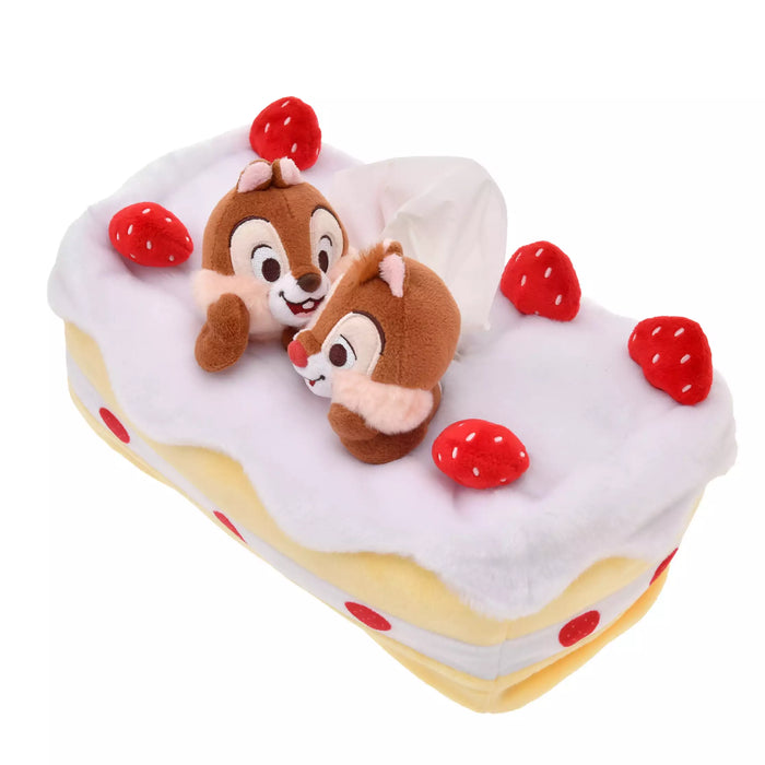 JDS - Chip & Dale  Strawberry Cake Tissue Box Cover
