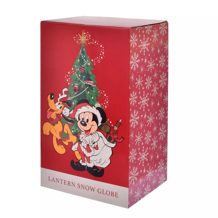 JDS -  2025 Disney Christmas Mickey & Friends x Mickey & Pluto Snow Globe with Music & Light-Up Lantern (Release Date: Nov 4, 2025)