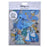 JDS - Sticker Collection x Disney Character Stickers, Clear, Peel-and-Stick, Blue, Die-Cut