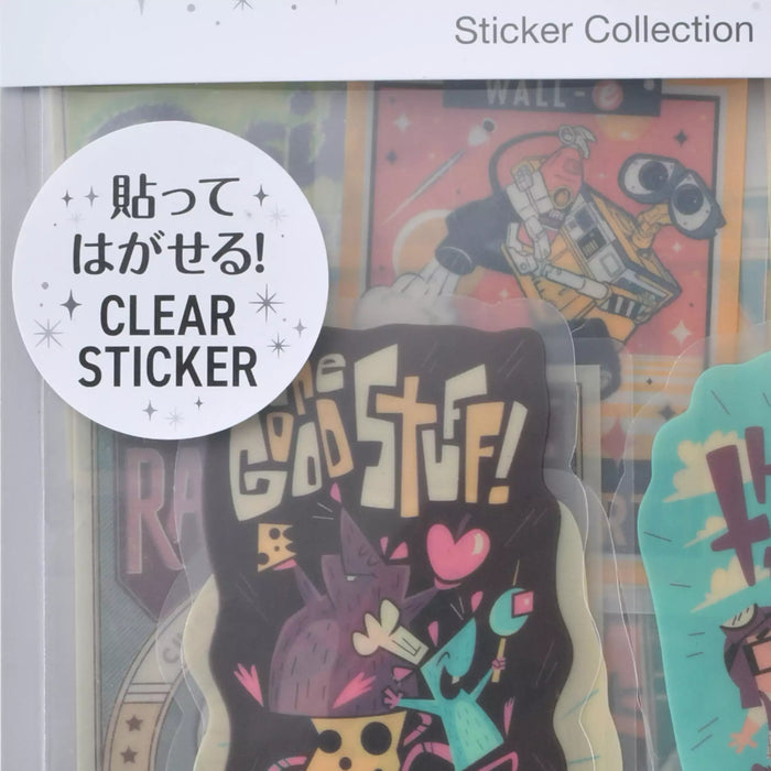 JDS - Sticker Collection x Disney & Pixar Clear Peel-and-Stick Stickers