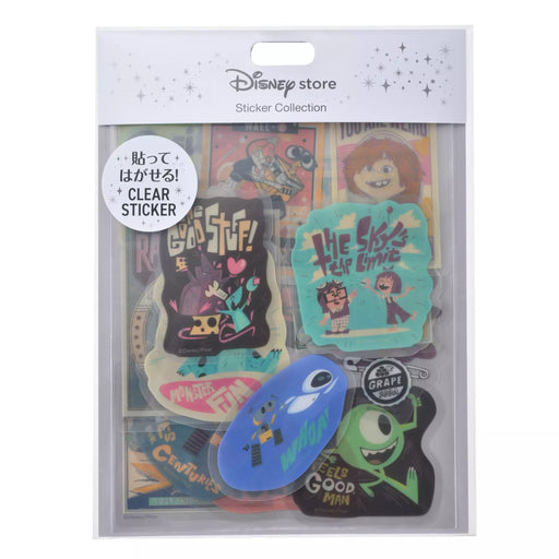 JDS - Sticker Collection x Disney & Pixar Clear Peel-and-Stick Stickers