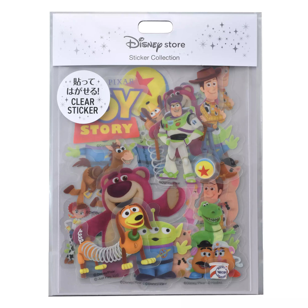 JDS - Sticker Collection x Toy Story Clear Peel-and-Stick Stickers