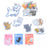 JDS - Sticker Collection x The Aristocats Clear Peel-and-Stick Jazz it Up Stickers