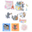 JDS - Sticker Collection x The Aristocats Clear Peel-and-Stick Jazz it Up Stickers