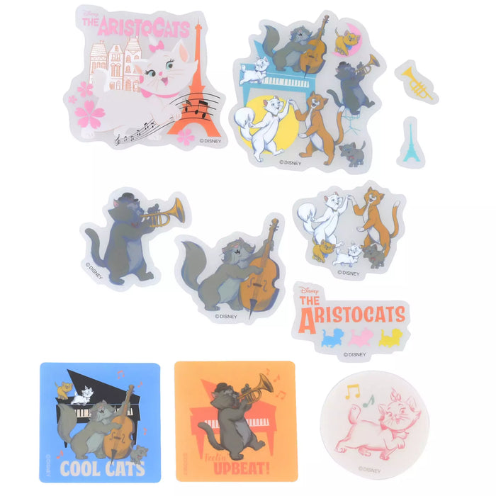 JDS - Sticker Collection x The Aristocats Clear Peel-and-Stick Jazz it Up Stickers