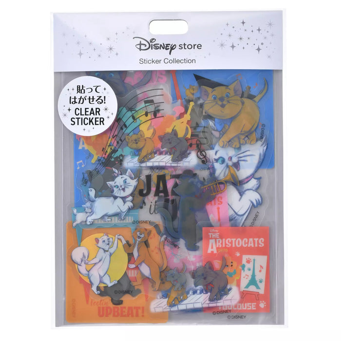 JDS - Sticker Collection x The Aristocats Clear Peel-and-Stick Jazz it Up Stickers