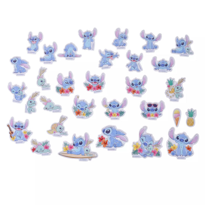 JDS - Sticker Collection Stitch & Scrump Stickers Flakes Case with Chain