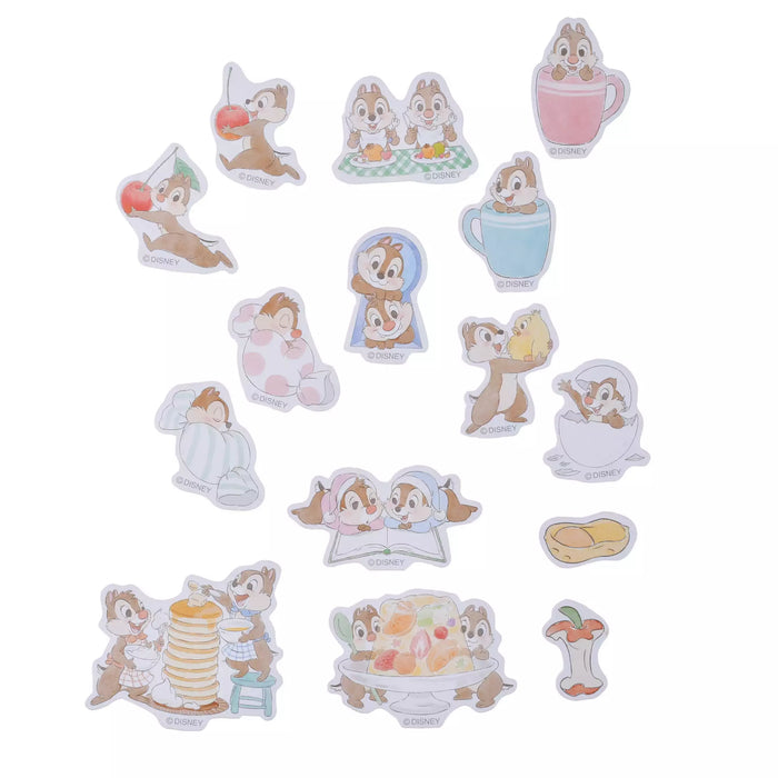JDS - Sticker Collection Chip & Dale Stickers Flakes Case with Chain