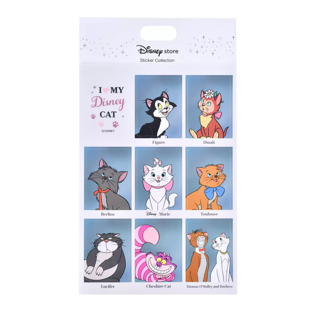 JDS - Sticker Collection x Disney Cat "Yearbook Style" Stickers